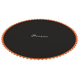 Trampoline Replacement Mat, Fits 12' Trampoline w/ 72 V-Hooks & 5.5" Springs (Spring & Frame not Included), Orange (Option: Orange-530x450x100 mm)