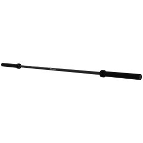7.2ft Weight Bar, Olympic Bar with Rotating Sleeves, Non-Slip Knurling Grip, 1500lbs Weight Capacity, Black (Option: Black-2250x100x100 mm)