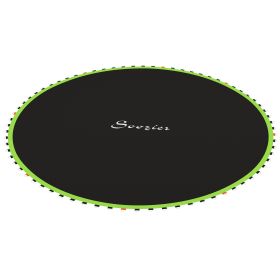 Trampoline Replacement Mat, Fits 12' Trampoline w/ 72 V-Hooks & 5.5" Springs (Spring & Frame not Included), Green (Option: Green-530x450x100 mm)